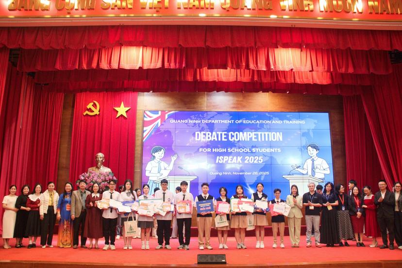 GIÁM ĐỐC PISA IELTS UÔNG BÍ THAM GIA BGK CHUNG KẾT SPELLING BEE 2026 TẠI ĐẠI HỌC HẠ LONG